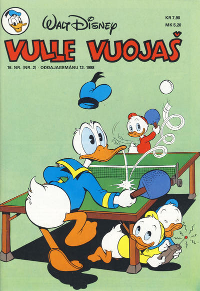 Cover for Vulle Vuojaš (Jår'galæd'dji, 1987 series) #16/1988 (2)