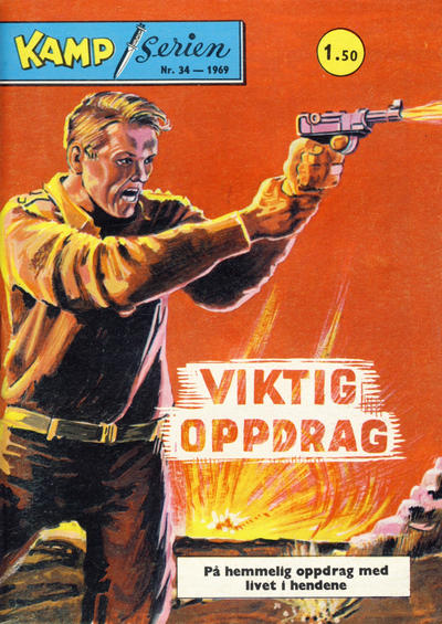 Cover for Kamp-serien (Serieforlaget / Se-Bladene / Stabenfeldt, 1964 series) #34/1969