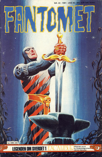 Cover for Fantomet (Semic, 1976 series) #22/1981