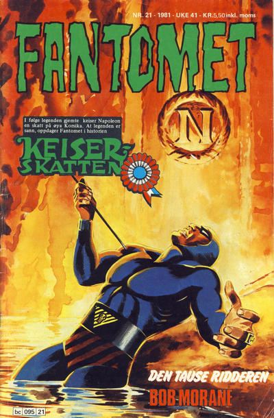 Cover for Fantomet (Semic, 1976 series) #21/1981