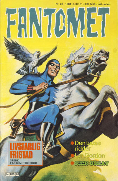 Cover for Fantomet (Semic, 1976 series) #26/1981
