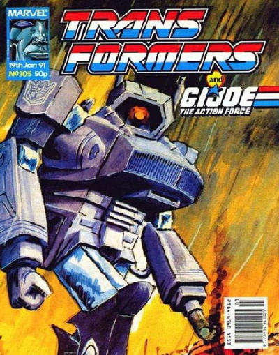 Cover for The Transformers (Marvel UK, 1984 series) #305