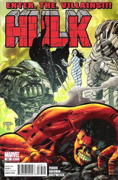 Cover for Hulk (Marvel, 2008 series) #33