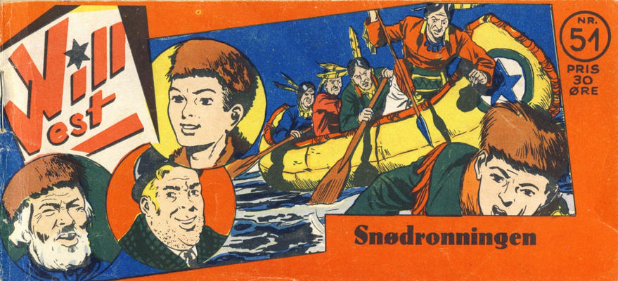 Cover for Vill Vest (Serieforlaget / Se-Bladene / Stabenfeldt, 1953 series) #51/1954