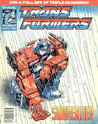 Cover for The Transformers (Marvel UK, 1984 series) #311