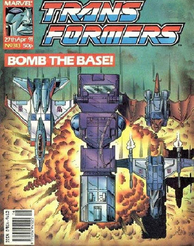 Cover for The Transformers (Marvel UK, 1984 series) #313