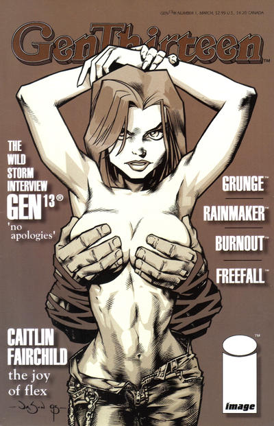 Cover for Gen 13 (Image, 1995 series) #1 [Cover 1-A - Charge!]