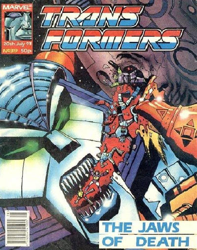 Cover for The Transformers (Marvel UK, 1984 series) #319
