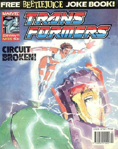 Cover for The Transformers (Marvel UK, 1984 series) #315