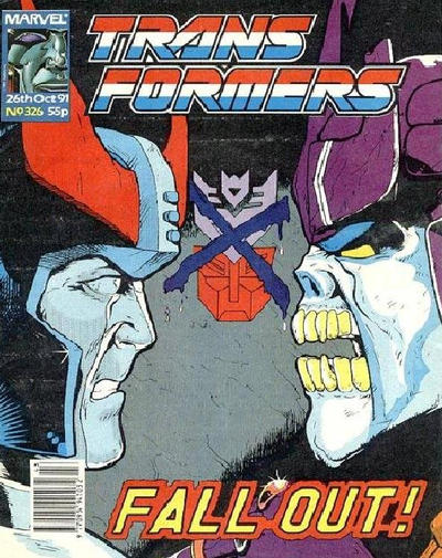 Cover for The Transformers (Marvel UK, 1984 series) #326