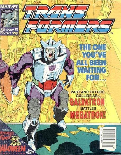 Cover for The Transformers (Marvel UK, 1984 series) #327