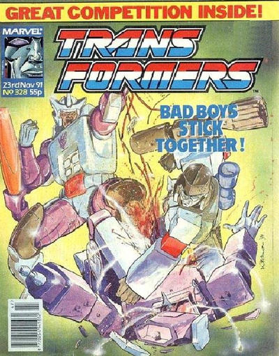 Cover for The Transformers (Marvel UK, 1984 series) #328