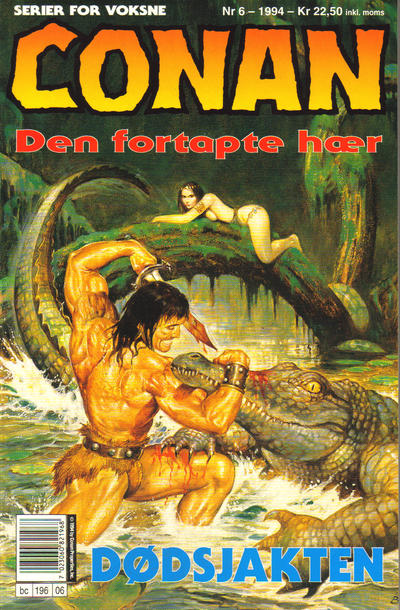 Cover for Conan (Bladkompaniet / Schibsted, 1990 series) #6/1994