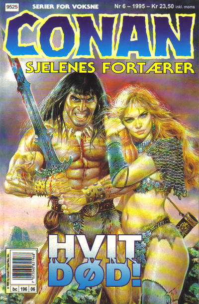 Cover for Conan (Bladkompaniet / Schibsted, 1990 series) #6/1995