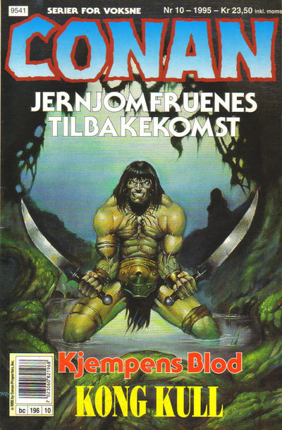Cover for Conan (Bladkompaniet / Schibsted, 1990 series) #10/1995