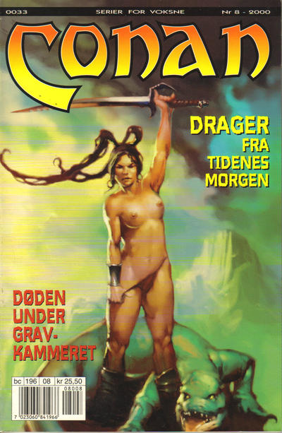 Cover for Conan (Bladkompaniet / Schibsted, 1990 series) #8/2000