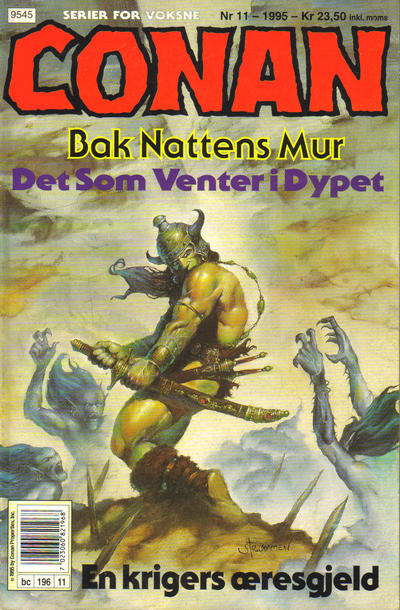 Cover for Conan (Bladkompaniet / Schibsted, 1990 series) #11/1995