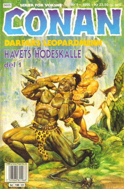 Cover for Conan (Bladkompaniet / Schibsted, 1990 series) #1/1996