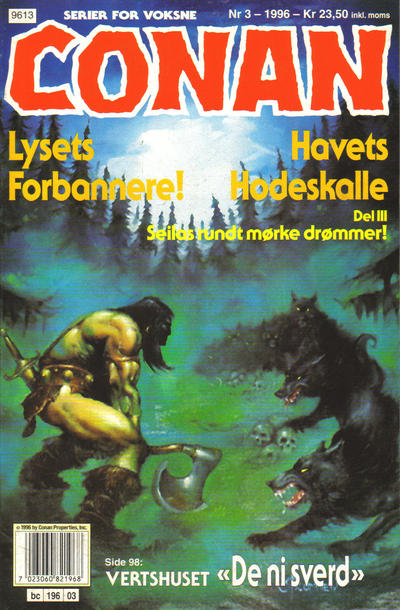 Cover for Conan (Bladkompaniet / Schibsted, 1990 series) #3/1996
