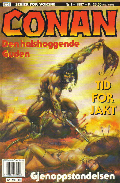 Cover for Conan (Bladkompaniet / Schibsted, 1990 series) #1/1997