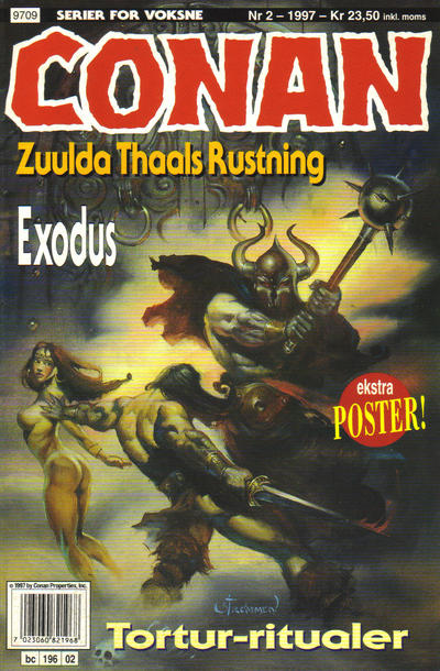 Cover for Conan (Bladkompaniet / Schibsted, 1990 series) #2/1997