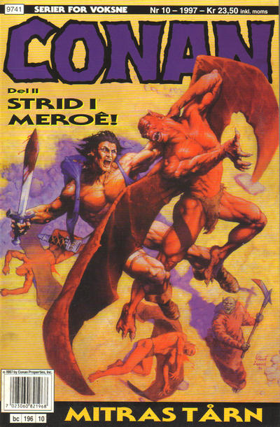Cover for Conan (Bladkompaniet / Schibsted, 1990 series) #10/1997