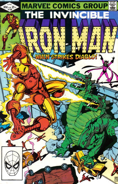 Cover for Iron Man (Marvel, 1968 series) #159 [Direct]