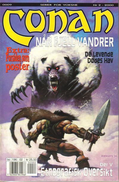 Cover for Conan (Bladkompaniet / Schibsted, 1990 series) #2/2000