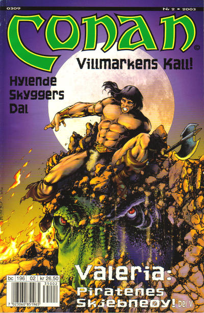 Cover for Conan (Bladkompaniet / Schibsted, 1990 series) #2/2003