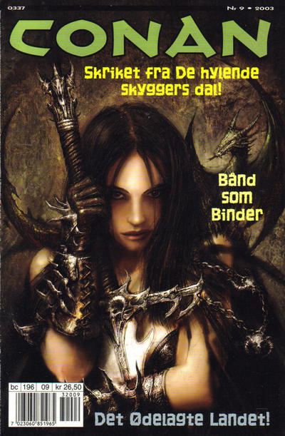 Cover for Conan (Bladkompaniet / Schibsted, 1990 series) #9/2003
