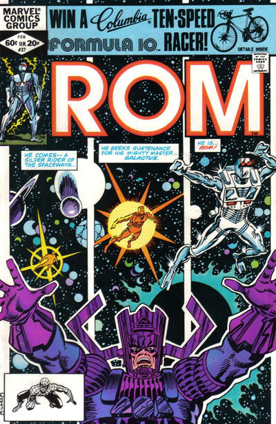 Cover for Rom (Marvel, 1979 series) #27 [Direct]