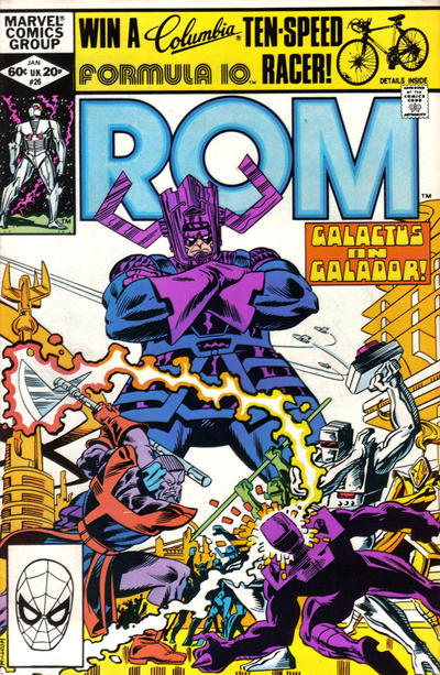 Cover for Rom (Marvel, 1979 series) #26 [Direct]