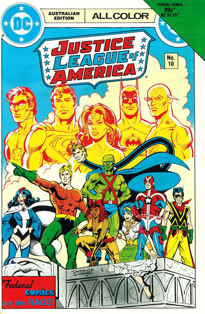 Cover for Justice League of America (Federal, 1983 series) #10