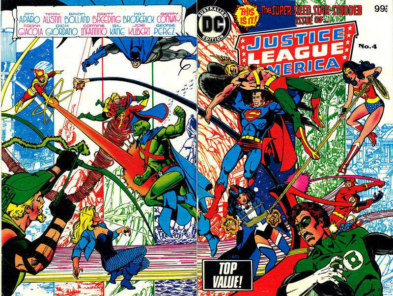 Cover for Justice League of America (Federal, 1983 series) #4