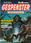 Cover for Gespenster Geschichten (Bastei Verlag, 1980 series) #25