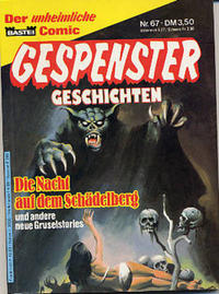 Cover Thumbnail for Gespenster Geschichten (Bastei Verlag, 1980 series) #67