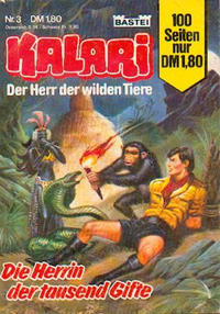 Cover Thumbnail for Kalari (Bastei Verlag, 1982 series) #3