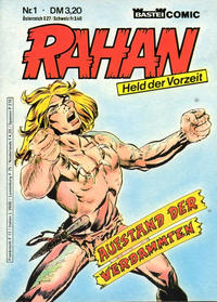 Cover for Rahan (Bastei Verlag, 1984 series) #1 - Aufstand der Verdammten