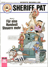 Cover Thumbnail for Bastei Comic Edition (Bastei Verlag, 1990 series) #72532 - Sheriff Pat 1: Für eine Handvoll Steuern mehr