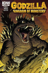 Cover Thumbnail for Godzilla: Kingdom of Monsters (IDW, 2011 series) #3 [Cover RI]