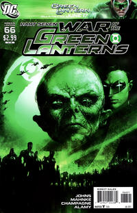 Cover for Green Lantern (DC, 2005 series) #66 [Clayton Crain Cover]