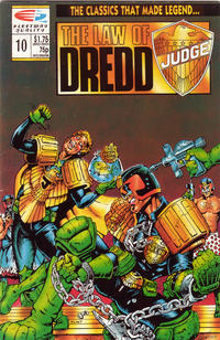 Cover Thumbnail for The Law of Dredd (Fleetway/Quality, 1988 series) #10