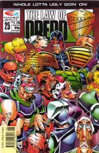 Cover Thumbnail for The Law of Dredd (Fleetway/Quality, 1988 series) #25