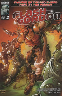 Cover for Flash Gordon: Invasion of the Red Sword (Ardden Entertainment, 2011 series) #2