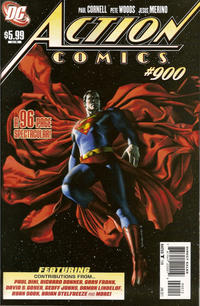 Cover for Action Comics (DC, 1938 series) #900 [Second Printing]