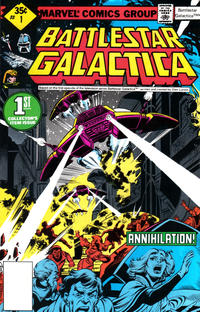 Cover Thumbnail for Battlestar Galactica (Marvel, 1979 series) #1 [Whitman]