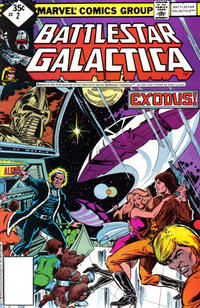 Cover Thumbnail for Battlestar Galactica (Marvel, 1979 series) #2 [Whitman]