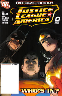 Cover Thumbnail for Justice League of America [Free Comic Book Day Edition] (DC, 2007 series) #0