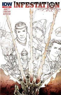 Cover Thumbnail for Infestation (IDW, 2011 series) #1 [Sketch Cover]