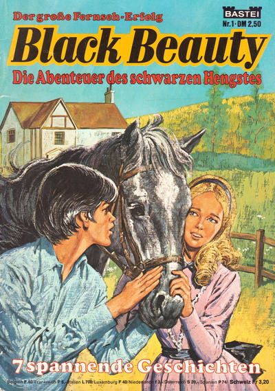 Cover for Black Beauty (Bastei Verlag, 1975 series) #1